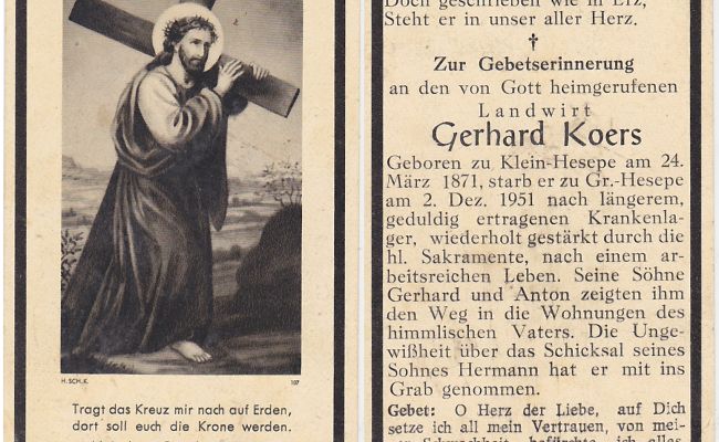 Image - Totenzettelsammlung