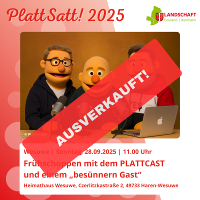 Image - Frühschoppen mit dem PLATTCAST und einem „besünnern Gast“
